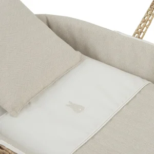 Outlet Moises Palma Acolch+Pata M.Nat Lino Beige/Natural Minicunas