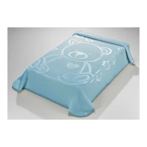 Hot Manta Bordada Colour Kids I97 Cuna 110x140 cm Mantas