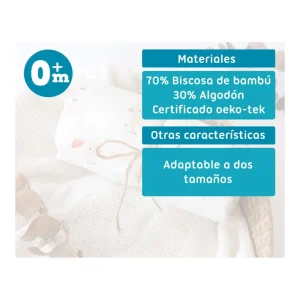 Outlet Muselina bambu Patos Arrullos
