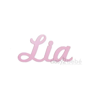New Nombre en madera personalizado 1 ud/letra Decoración