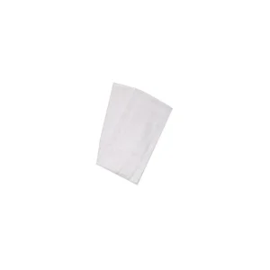 Fashion Pack 2 gasas absorbentes 100% algodón bayon blanco Baberos
