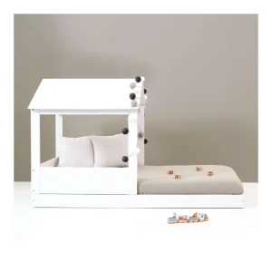 Sale Pack cama Bianca Tre casita Montessori con colchon Cunas