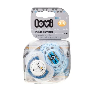 Outlet Pack chupetes dinámicos silicona Indian Summer Niño 3-6 meses Chupetes
