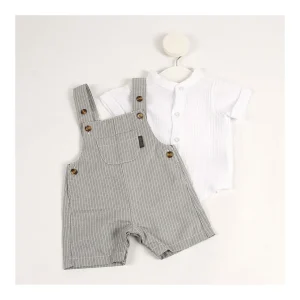 Outlet Peto botones camisa Conjuntos