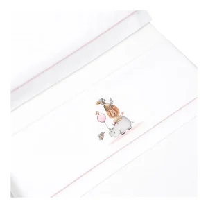 Outlet Sabanas 3p Cuna + Broche Rino Leon Sábanas