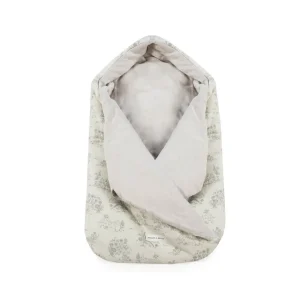 Hot Saco capucha Toile de Jouy Cream Sacos Y Mantas