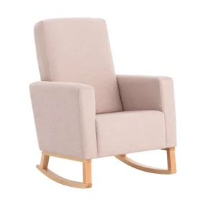Outlet Sillon De Lactancia Liso E Rosa Mobiliario