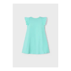 Clearance Vestido algodon con bolso Vestidos