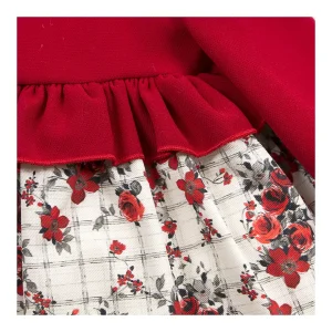 Outlet Vestido años estampado flores Vestidos