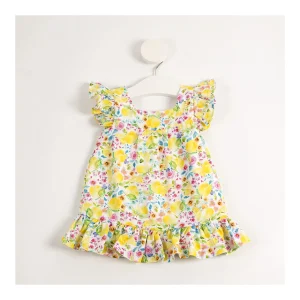 Fashion Vestido floreado limones Vestidos