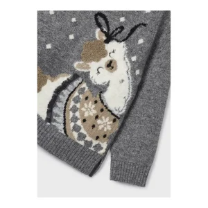 Clearance Vestido tricot intarsia Conjuntos