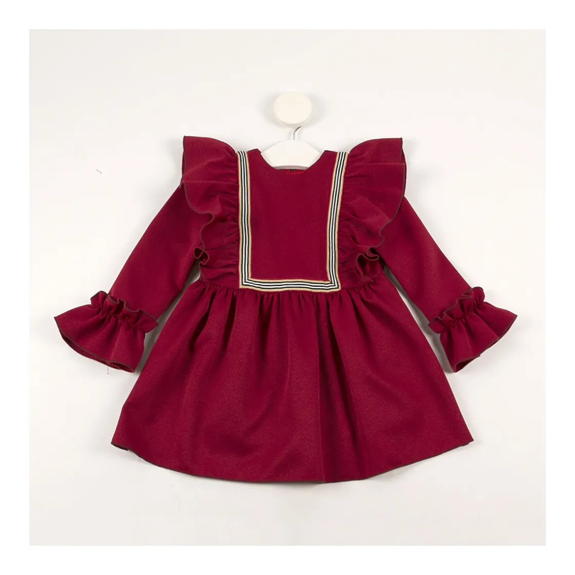 vestido_volantes_cenefa___0.webp Clearance Vestido volantes cenefa Vestidos