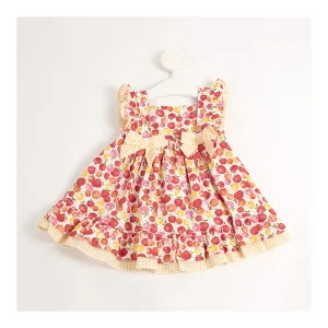Sale Vestido volantes manzanas Vestidos