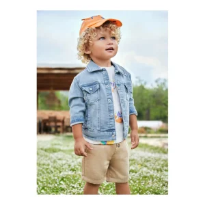 Clearance Bermuda lino relax Pantalones