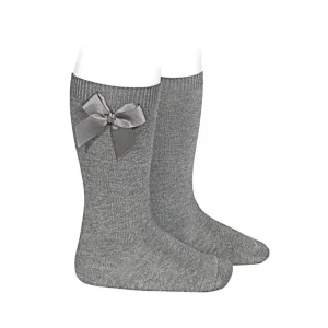 Discount Calcetines altos algodon con lazo lateral Calcetines Y Leotardos