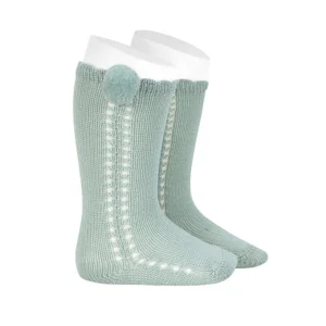 Clearance Calcetines altos perle con borlon Calcetines Y Leotardos