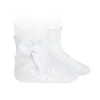 Online Calcetines cortos de perle calados con lazo Calcetines Y Leotardos