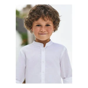 Clearance Camisa cuello Mao lino Camisas, Camisetas Y Polos