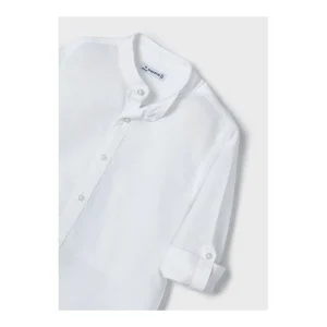 Clearance Camisa cuello Mao lino Camisas, Camisetas Y Polos