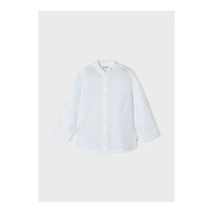 Clearance Camisa cuello Mao lino Camisas, Camisetas Y Polos