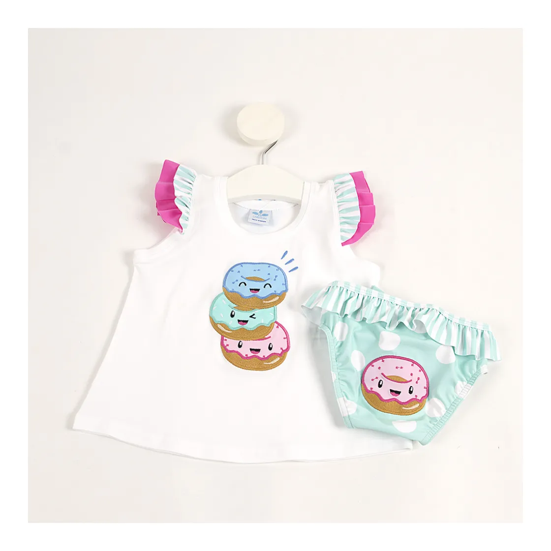 camiseta__bebe_donuts_bay_3.webp Sale Camiseta bebe donuts Camisas, Camisetas Y Polos