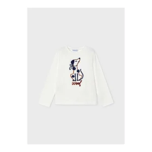 Online Camiseta m/l serigrafiada Perro Camisas, Camisetas Y Polos