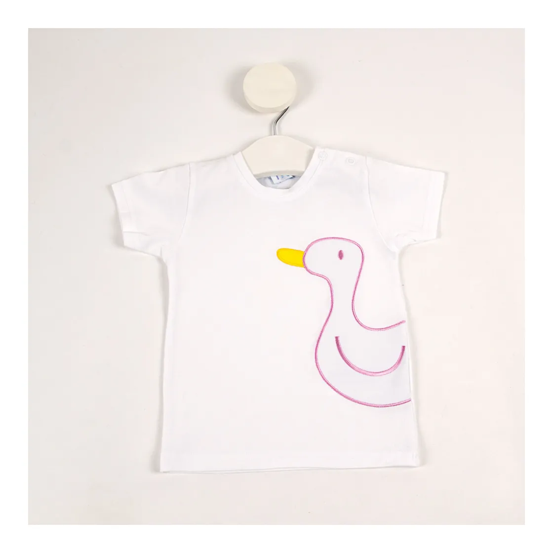 camiseta_manga_corta_bebe_0-2.webp Clearance Camiseta manga corta bebe patito Camisas, Camisetas Y Polos