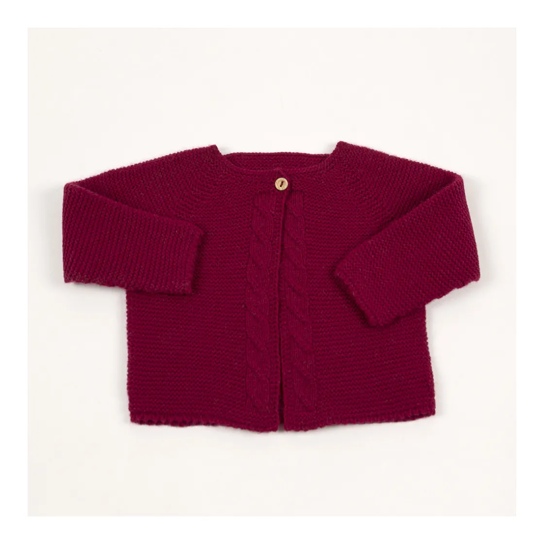 chaqueta_bebe_punto_bobo__1.webp Outlet Chaqueta bebe punto bobo larga Chaquetas Y Jerseys