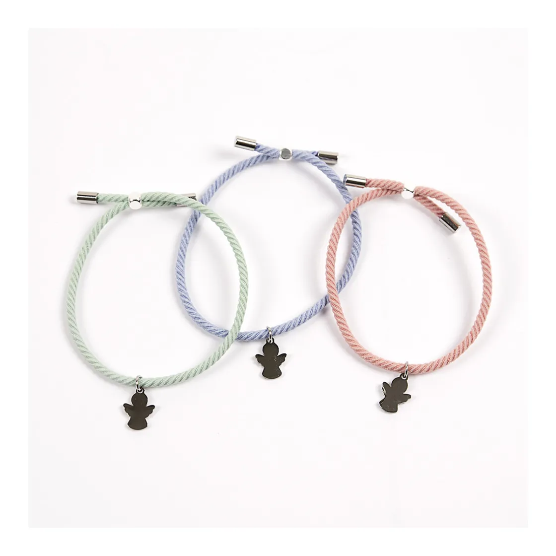 complemento_pulsera_con_c_0.webp Sale Complemento Pulsera con cordón pastel y ángel plateado Bautizo, Ceremonia Y Comunión