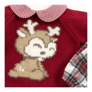 Clearance Conjunto baby 2p reno Pololos Y Ranitas