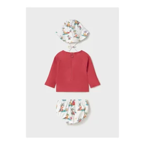 Best Conjunto baño y gorro loritos Bañadores