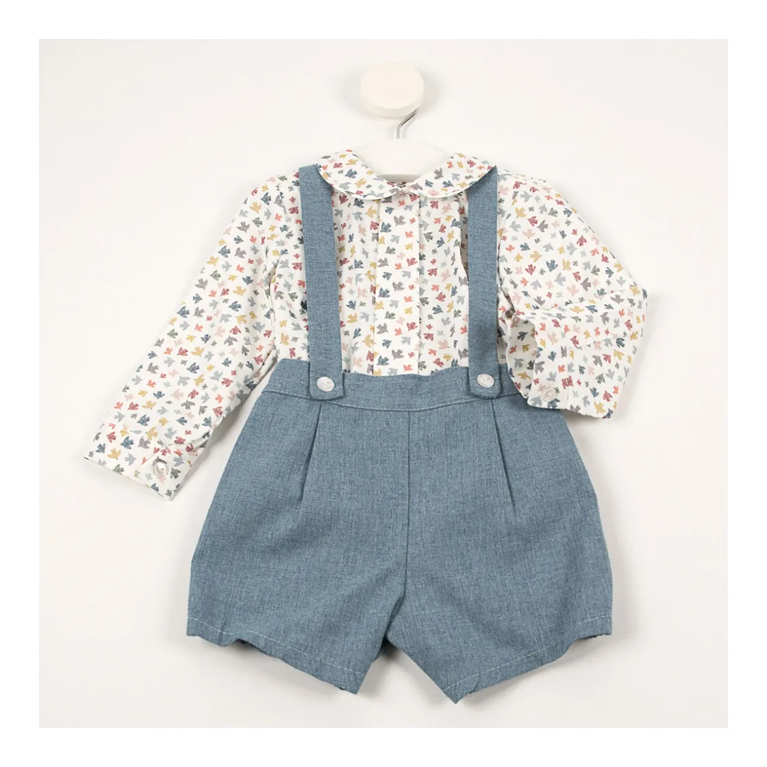 conjunto_camisa_pajaritos_0.webp Fashion Conjunto camisa pajaritos y peto micropana Pololos Y Ranitas