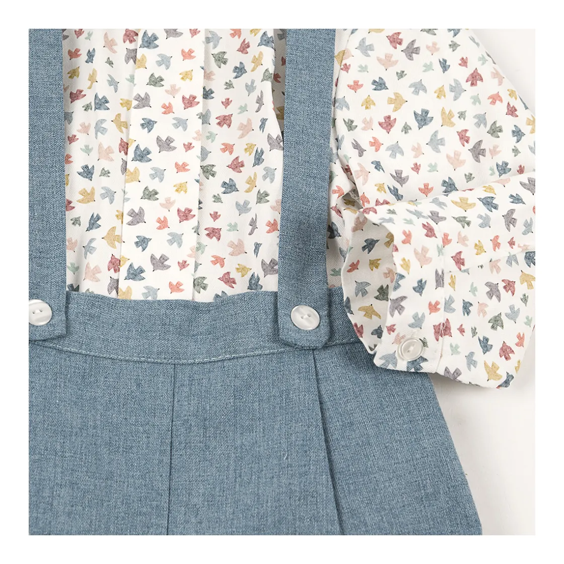 conjunto_camisa_pajaritos_1.webp Fashion Conjunto camisa pajaritos y peto micropana Pololos Y Ranitas