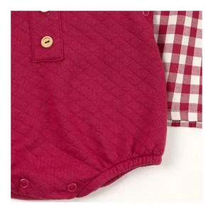 Clearance Conjunto camisa y ranita cuadros Pololos Y Ranitas