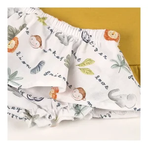 Clearance Conjunto niña braguita leon Pololos Y Ranitas