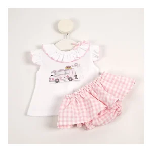 Clearance Conjunto niña ranita autobus Jesusitos