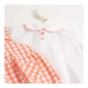 Fashion Conjunto 2p ranita cuadros Pololos Y Ranitas