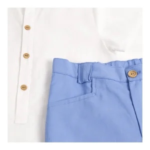 Fashion Conjunto pantalon bermuda Levante Bautizo, Ceremonia Y Comunión
