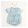 Hot Conjunto pololo y camisa vichy Aqua Pololos Y Ranitas