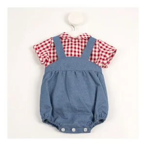 Discount Conjunto pololo y camisa vichy Pololos Y Ranitas