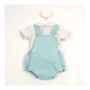 Online Conjunto ranita con blusa rayas Pololos Y Ranitas