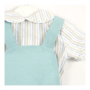 Online Conjunto ranita con blusa rayas Pololos Y Ranitas