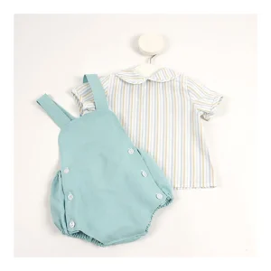 Online Conjunto ranita con blusa rayas Pololos Y Ranitas