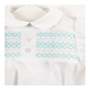 Clearance Conjunto ranita y blusa Smock Pololos Y Ranitas
