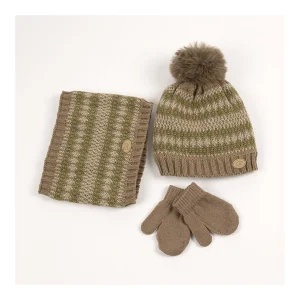 Fashion Gorro cuello recto Manoplas Y Gorros