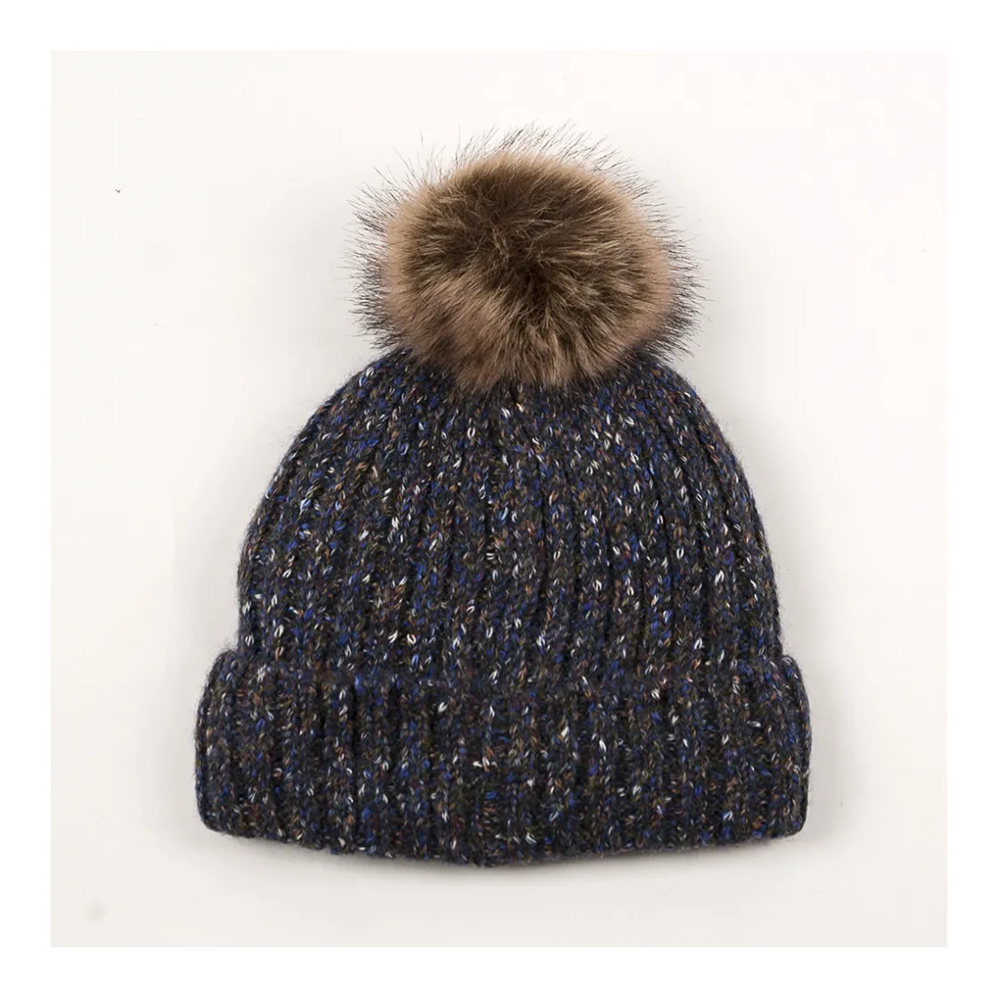 gorro_forrado_pompom_pelo_0.webp Clearance Gorro forrado pompom pelo Manoplas Y Gorros