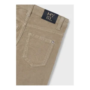 New Pantalon pana slim Fit basico Pantalones