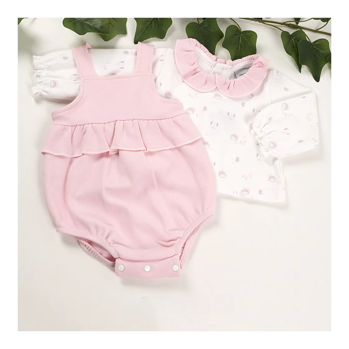 pelele_camiseta_babidu_cv_0.webp Sale Pelele camiseta BABIDU c/volante Tender Pololos Y Ranitas