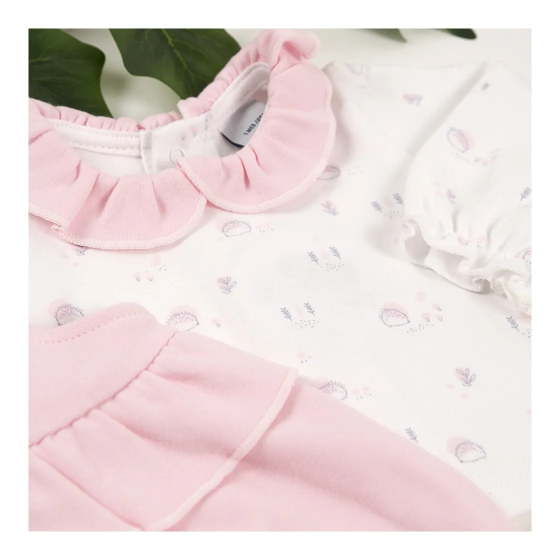 pelele_camiseta_babidu_cv_2.webp Sale Pelele camiseta BABIDU c/volante Tender Pololos Y Ranitas
