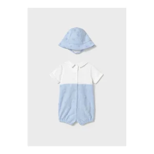 Sale Pelele peto corto con gorro 1 Ud Pololos Y Ranitas | Conjuntos